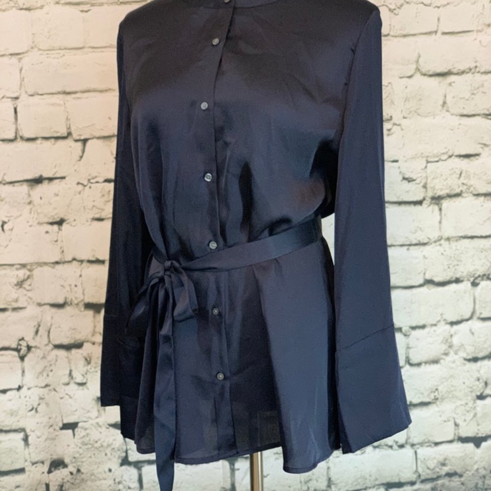 Banana Republic Navy Long Tunic with Belt